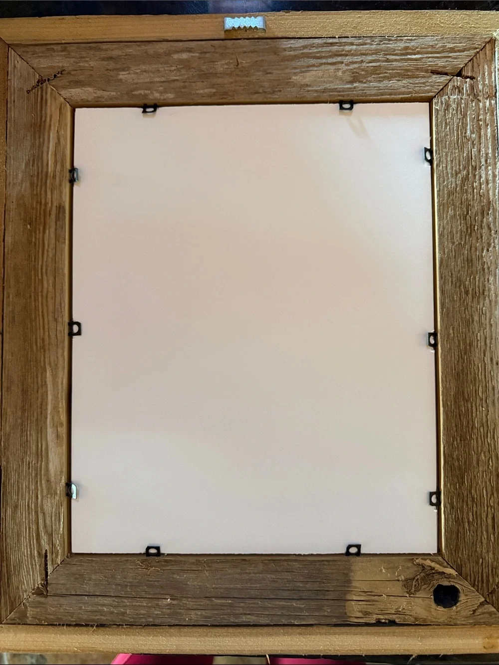 Rustic Framed Cowboy Prayer Decor